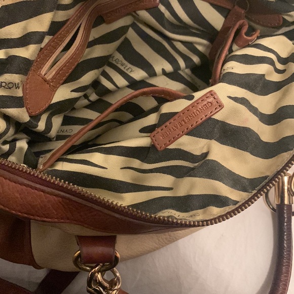 Beautiful Cynthia Rowley Leather Satchet (#16) - Picture 6 of 8